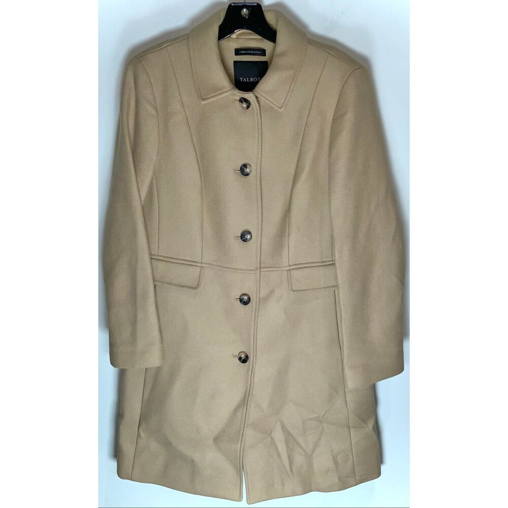 Talbots wool peacoat size 8